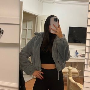 Missguided Faux Fur Coat size 2